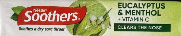Soothers Eucalyptus & Menthol (10 Tab) Display Of 36