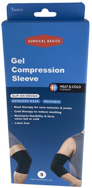 Surgical Basics Gel Compression Sleeve Small