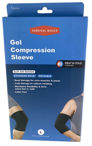Surgical Basics Gel Compression Sleeve Large