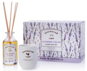 Bramble Bay Lavender Fields Luxury Gift Set Candle/diffuser