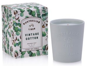 Bramble Bay Vintage Cotton Soy Candle 330g