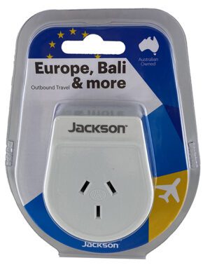 Travel Adapter Outbound Europe Bali