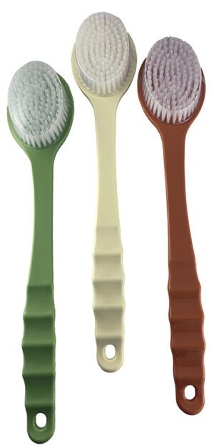 Tender Plastic Back Brush