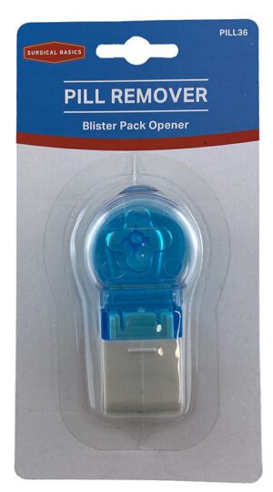 Surgical Basics Pill Remover - Assists With The Easy Removal Of Blister Packed Medicine