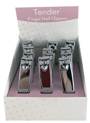 Tender Nail Clippers Display Of 12