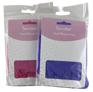Tender Shower Cap Vinyl Pink/purple