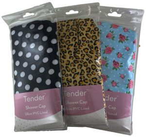 Tender Shower Cap Dolly Plastic Lined 58cm