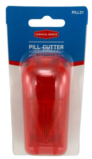 Surgical Basics Deluxe Pill Cutter With Grips