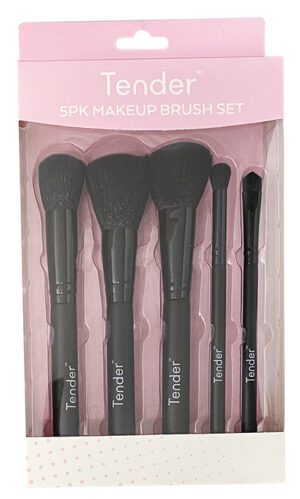 Tender Deluxe 5 Brush Makeup Set