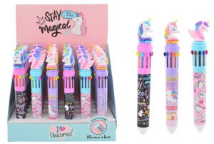 Unicorn Pen 10-in-1 Display 30 (3 Designs)