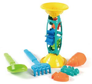 Beach Set Funnel 6 Piece 100% Recycled 33 X 14cm