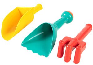 Beach Digging Set 3 Piece 100% Recycled 29 X 14cm