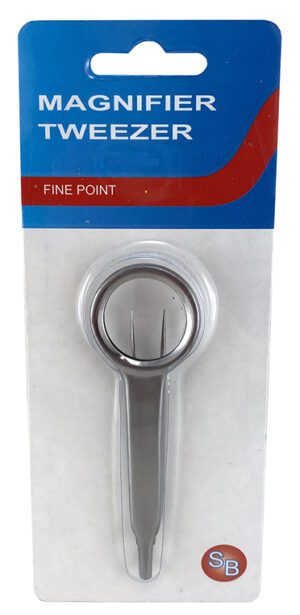 Surgical Baiscs Tweezer With Magnifier
