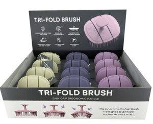 Tender Tri Fold Brush (3 Colours) Display Of 12