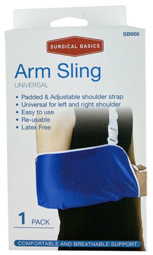 Surgical Basics Nylon Arm Sling With Adjustable Straps