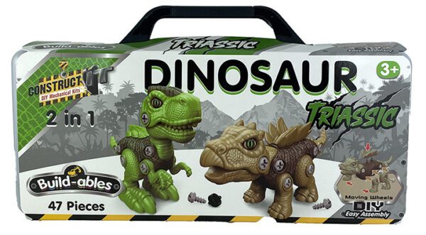 2-in-1 Construct It Dinosaur Triassic Set