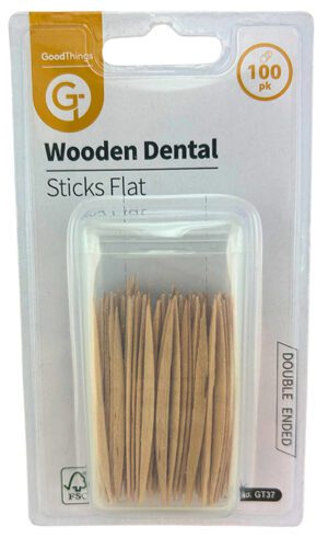 Goodthings Dental Sticks Double Ended 100pk