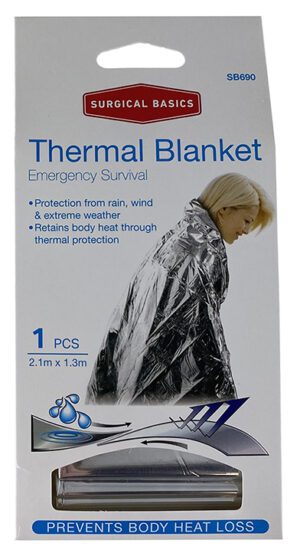Surgical Basics Thermal Emergency Blanket
