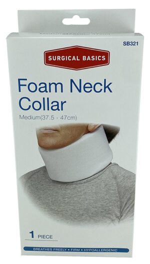 Surgical Basics Soft Collar White Medium 37.5-47cm