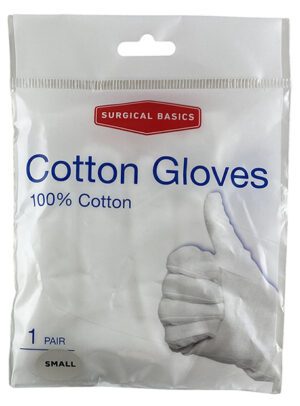 Surgical Basics Cotton Gloves Small 1 Pair