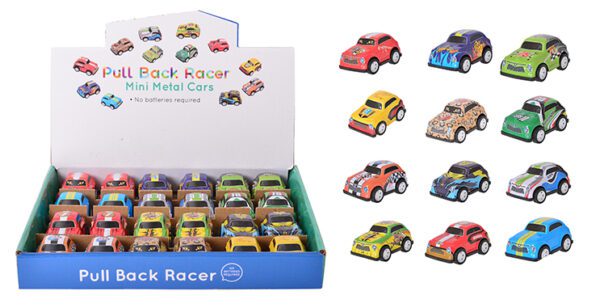 Mini Model Race Car (12 Assorted) Display 24