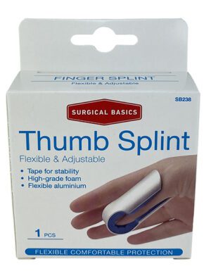 Surgical Basics Thumb Splint Metal