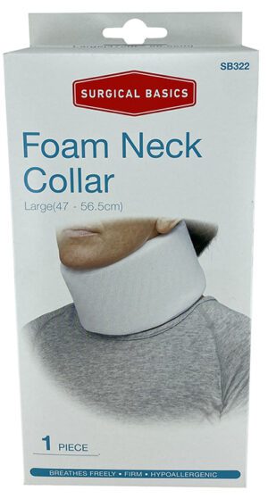 Surgical Basics Soft Collar White Large 47-56.5cm