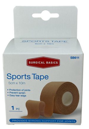 Surgical Basics Sports Tape Tan (5cm X 10m)