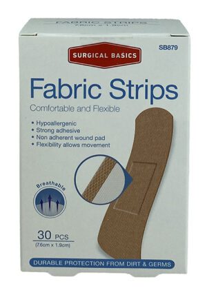 Surgical Basics Fabric Strips 30 Pieces