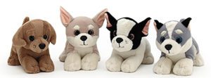 Dog Laying 20cm (4 Assorted)