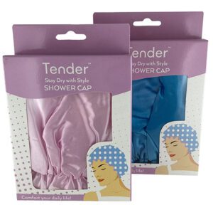 Tender Shower Cap Pink Blue