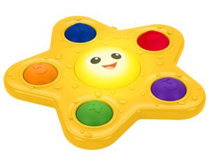Pop & Glow Starfish Suction Cup Toy
