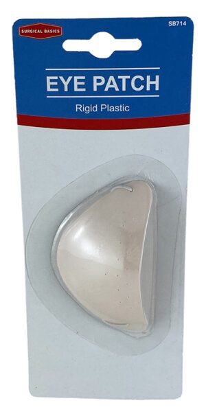 Surgical Basics Plastic Eye Patch Beige - One Size Fits Most