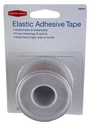 Surgical Basics Elastic Adhesive Tape (2.5cm X 2.5m)