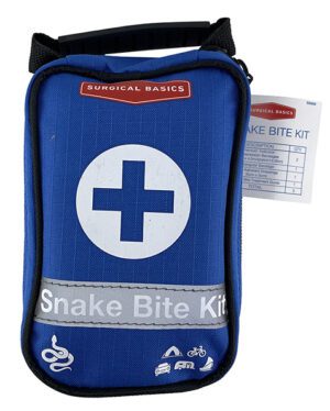 Surgical Basics Snake Bite Kit Includes 1 Triangular Bandage 1 Non Adherent Sressing 5x5cm 2 Snake Bite Dressings With Tension Indicators 10cmx4m (unstretched) First Aid Leaflet