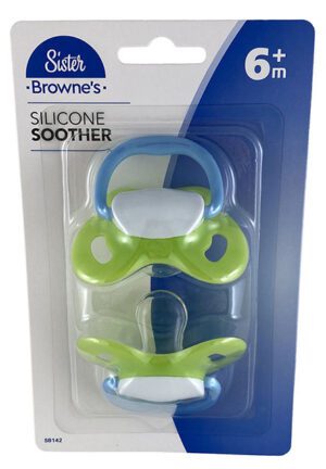 Sister Brownes Silicone Dummy 6 Months+