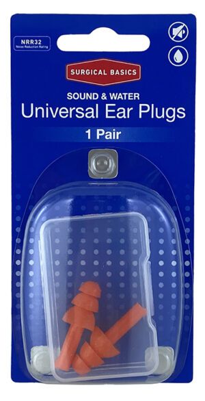 Surgical Basics Universal Ear Plugs 1pr