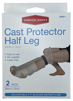 Surgical Basics Cast Protectors Half Leg (30 X 72cm) 2 Pack