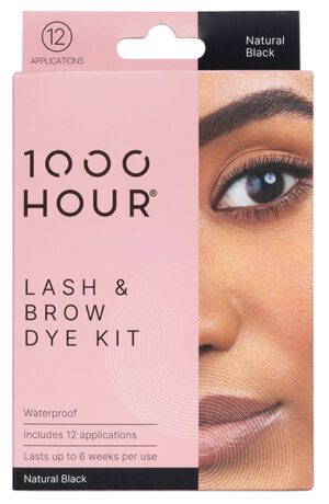 1000 Hour Black Eyelash & Eyebrow Dye Kit