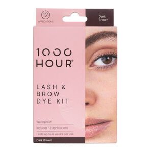 1000 Hour Dark Brown Eyelash & Eyebrow Dye Kit
