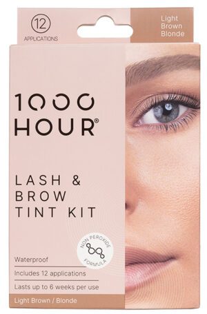 1000hr Gentle Plant Base Lash & Brow Dye Light Brown Blonde