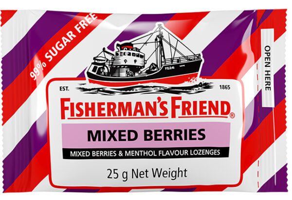 Fishermans Friend Berry 25g Display Of 12