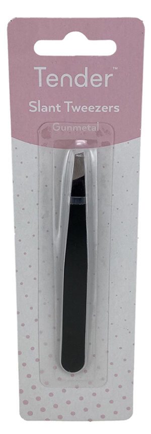 Tender Slant Tweezer Gunmetal