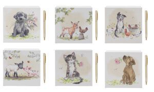 On The Farm Pad & Pen 6 Assorted