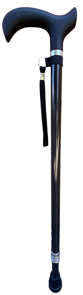 W/stick Carbon Fibre Adj 72-95cm - Extremely Durable And Light