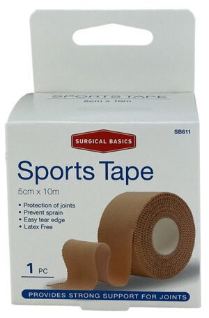 Surgical Basics Sports Tape Tan (5cm X 10m)