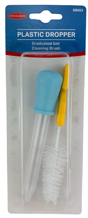 Surgical Basics 5ml Plastic Dropper Graduated