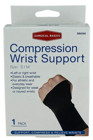 Surgical Basics Wrist Support Compression S/m