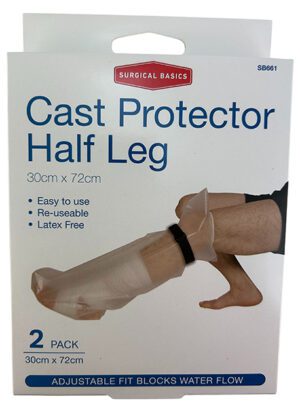 Surgical Basics Cast Protectors Half Leg (30 X 72cm) 2 Pack
