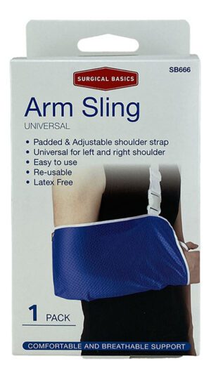 Surgical Basics Nylon Arm Sling With Adjustable Straps